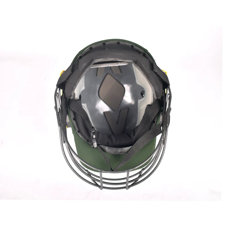 Cricket Helmet - Vortex-07 With Stem Guard For International Matches- Green